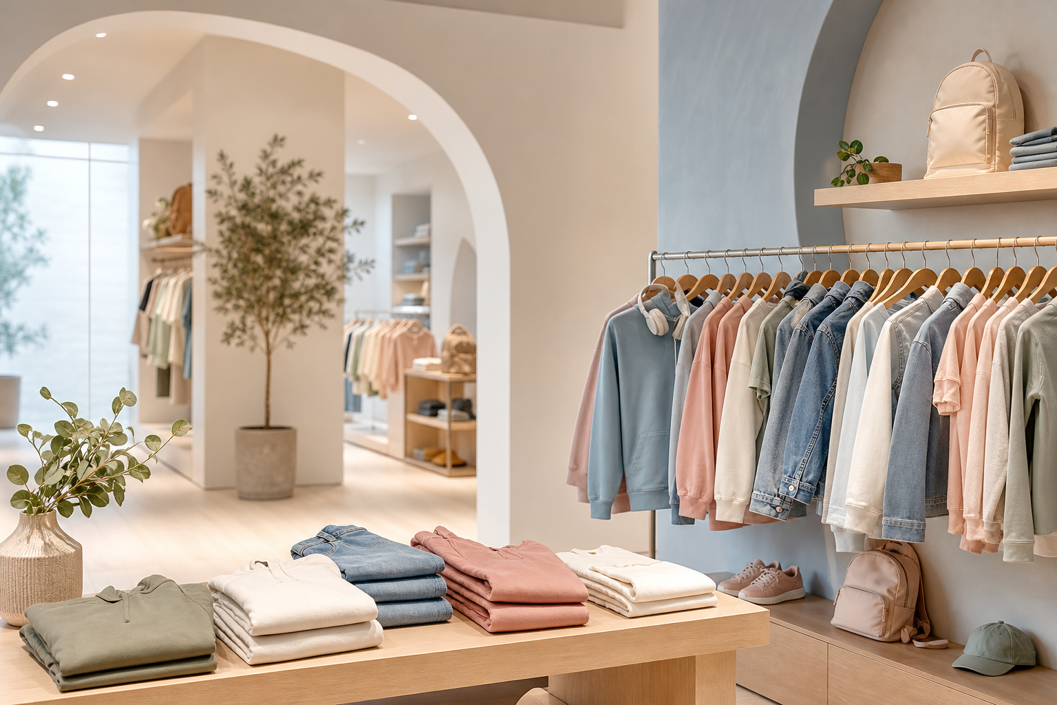 Roupas infantis para crianças maiores, com opções selecionadas até tamanho 16